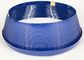 3 डी लेटर साइन मेकिंग प्लास्टिक ट्रिम कैप के लिए ब्लू कलर प्लास्टिक एल्यूमीनियम जे कैप ट्रिम 3/4 ''