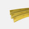 चैनल लेटर के लिए 2 सेमी 0.79 इंच गोल्डन डोर विंडो एल्यूमीनियम ट्रिम कैप