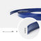 OEM ब्लू कलर प्लास्टिक ट्रिम कैप 2.6 CM चौड़ाई तीर प्रकार स्टारबक्स साइनेज बनाने की सामग्री